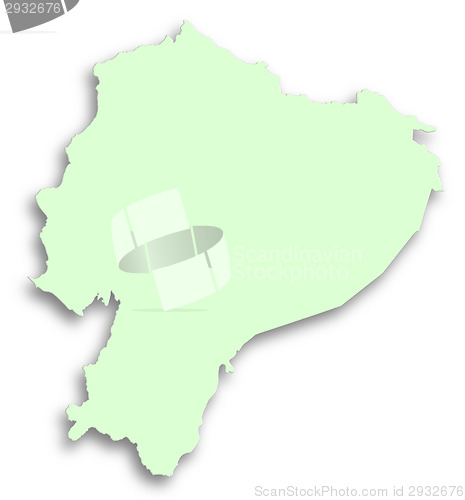 Image of Map of Ecuador