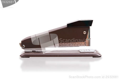 Image of Old brown stapler