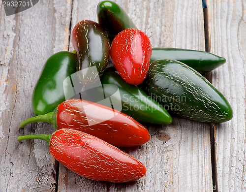 Image of Heap of Chili Peppers