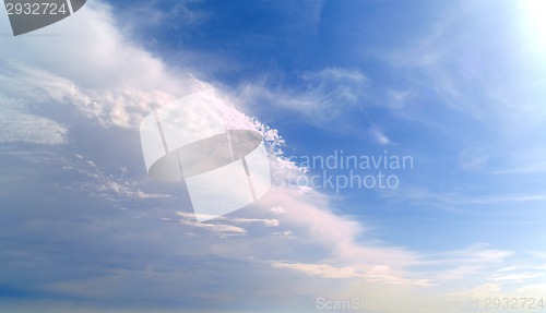 Image of blue sky
