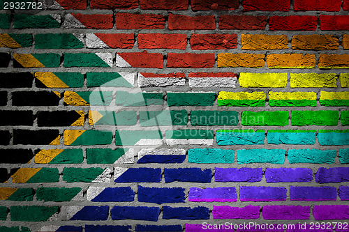 Image of Dark brick wall - LGBT rights - 