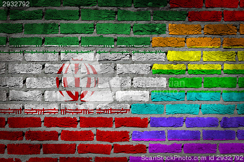 Image of Dark brick wall - LGBT rights - 