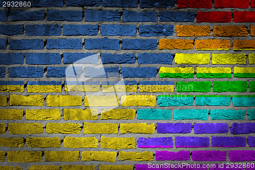 Image of Dark brick wall - LGBT rights - Ukraine