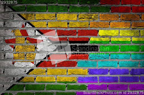 Image of Dark brick wall - LGBT rights - Zimbabwe