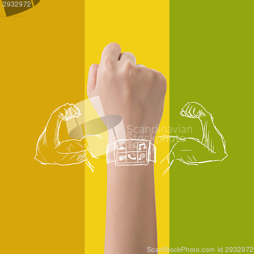 Image of Smart watch powe