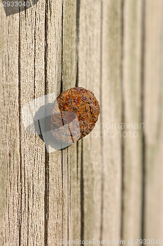 Image of Rusted pin