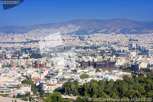Image of City panorama of Athens