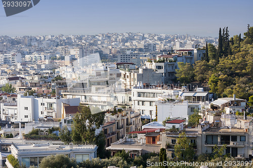 Image of Athens city panorama