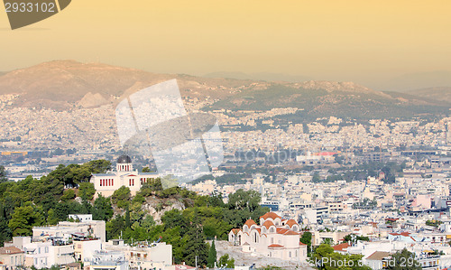Image of National Observatory in city of Athens