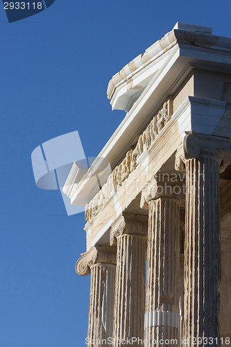 Image of Close up of Temple of Athena Nike 