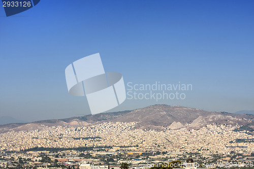 Image of Panoramic view of Athens city