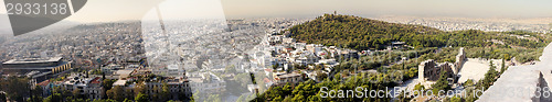 Image of Panorama of Athens in Greece