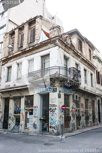 Image of City street of Athens