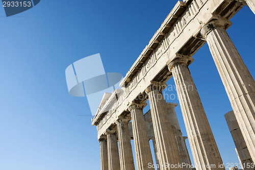 Image of Columns in Parthenon