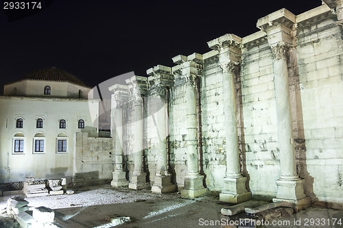 Image of Hadrian Library and Tzisdarakis Mosque 