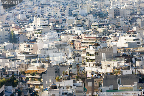 Image of View of houses in Athens