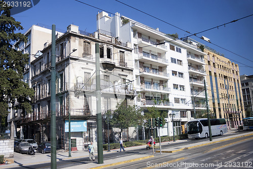 Image of Street in city of Athens