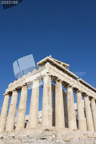 Image of Parthenon temple in Acropolis