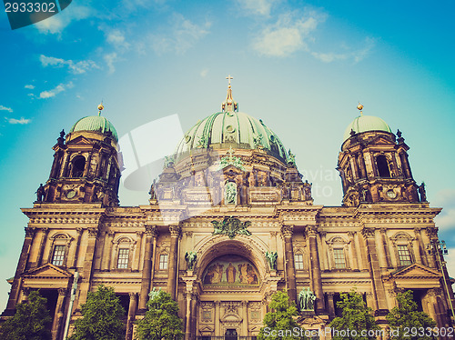 Image of Retro look Berliner Dom