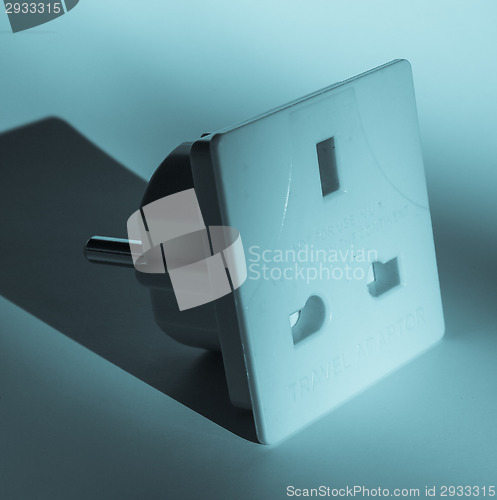 Image of British plug socket