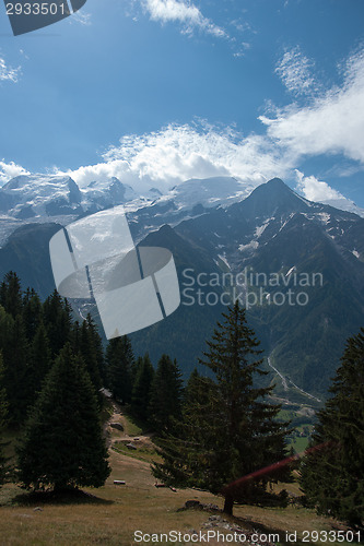 Image of Alps mountain landscape