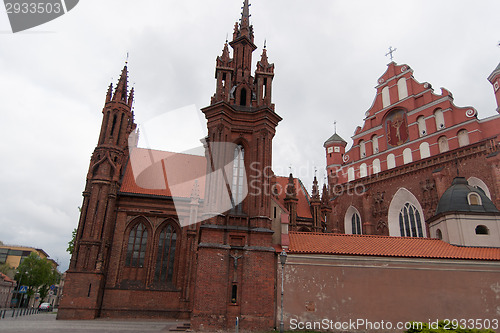 Image of Vilnius city churchs