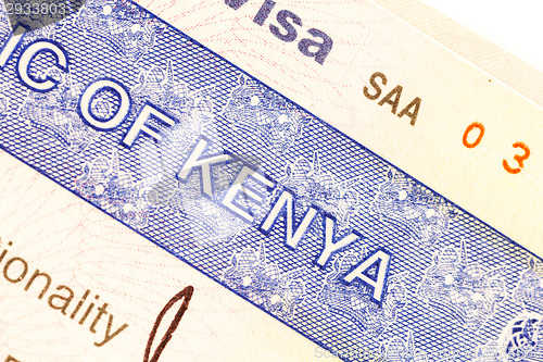 Image of Kenya visa