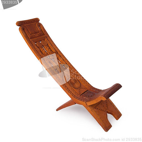 Image of Unique wooden chair from Suriname