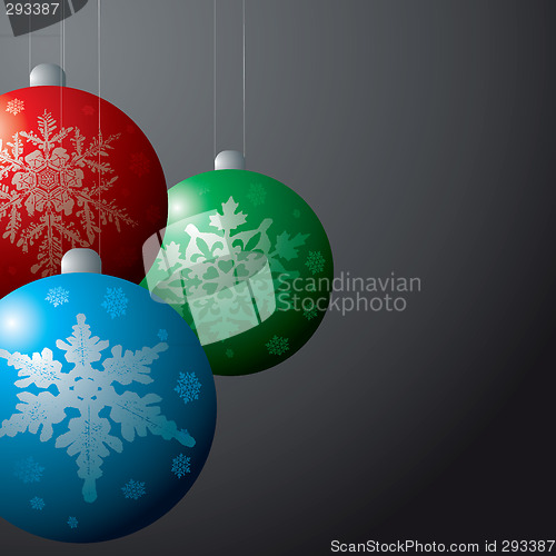 Image of christmas decorations