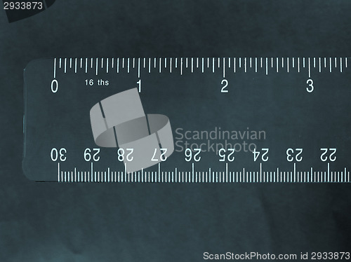 Image of Imperial and metric ruler