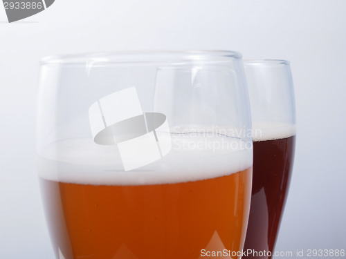 Image of Two glasses of German beer