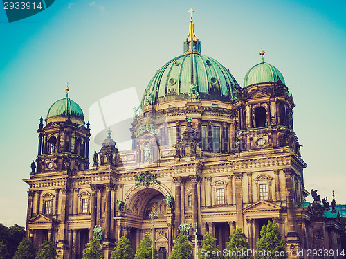 Image of Retro look Berliner Dom