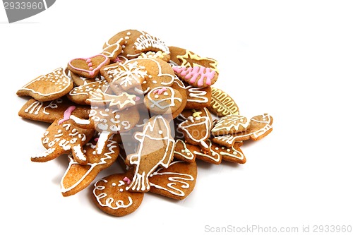 Image of homemade christmas gingerbread (czech republic)