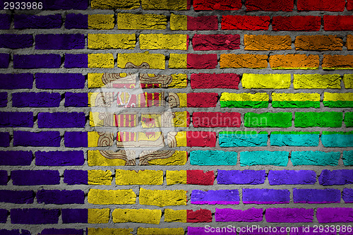 Image of Dark brick wall - LGBT rights - Andorra