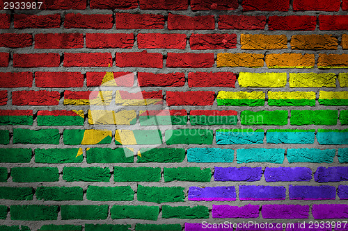 Image of Dark brick wall - LGBT rights - Burkina Faso