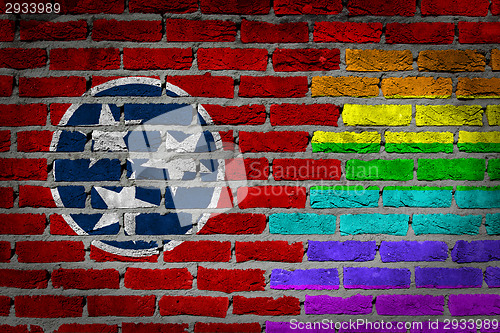 Image of Dark brick wall - LGBT rights - Tennessee