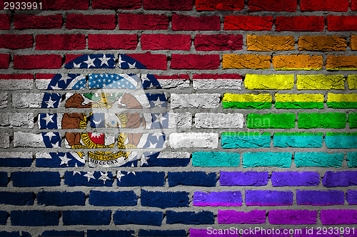 Image of Dark brick wall - LGBT rights - Missouri