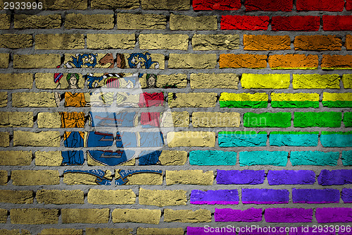 Image of Dark brick wall - LGBT rights - New Jersey