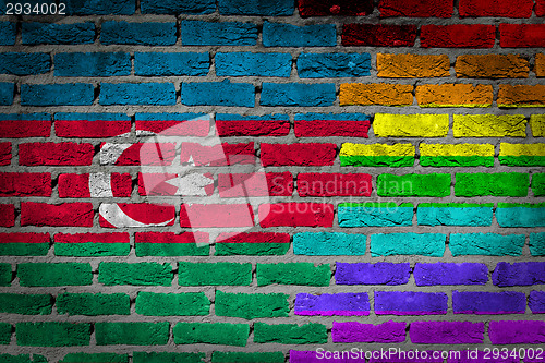 Image of Dark brick wall - LGBT rights - Azerbaijan