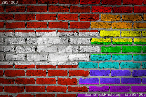 Image of Dark brick wall - LGBT rights - Austria