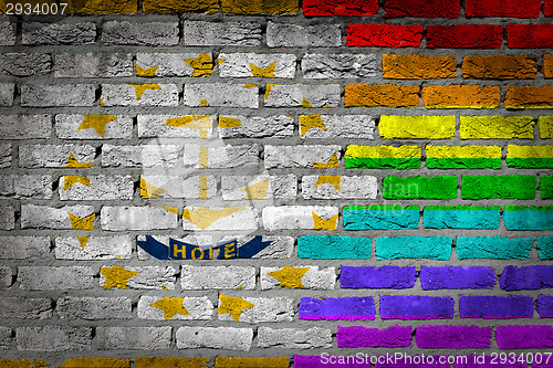 Image of Dark brick wall - LGBT rights - Rhode Island