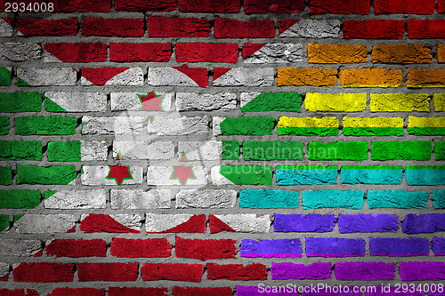 Image of Dark brick wall - LGBT rights - Burundi