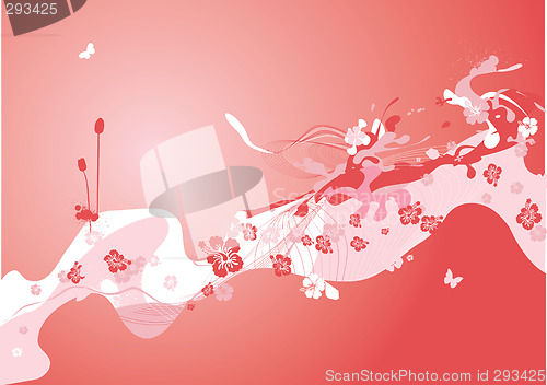 Image of  flower background