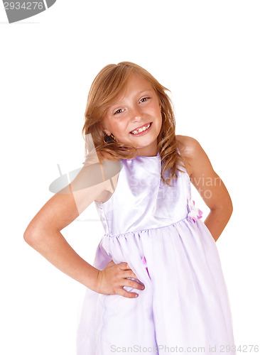 Image of Happy little girl.