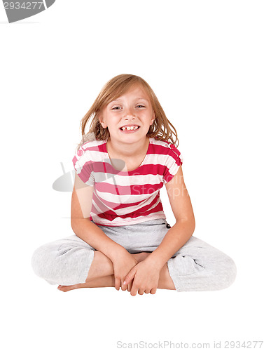 Image of Happy smiling girl.
