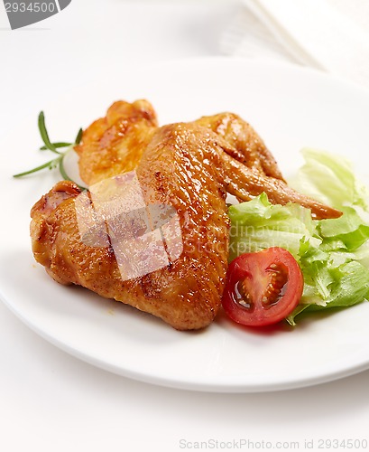 Image of grilled chicken wings