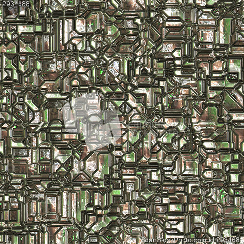 Image of Seamless sci-fi background