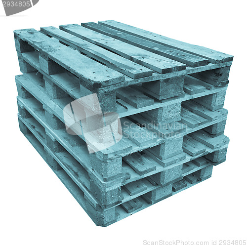 Image of Pile of pallets