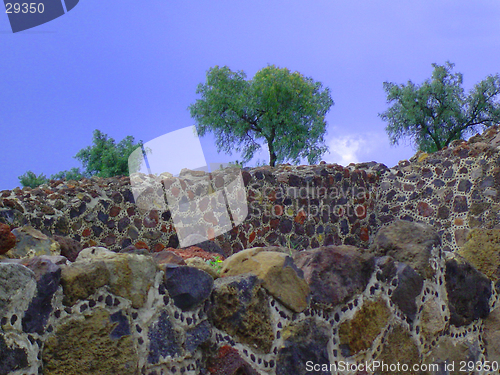Image of teotihuacan wall