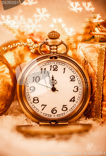 Image of Christmas pocket watch